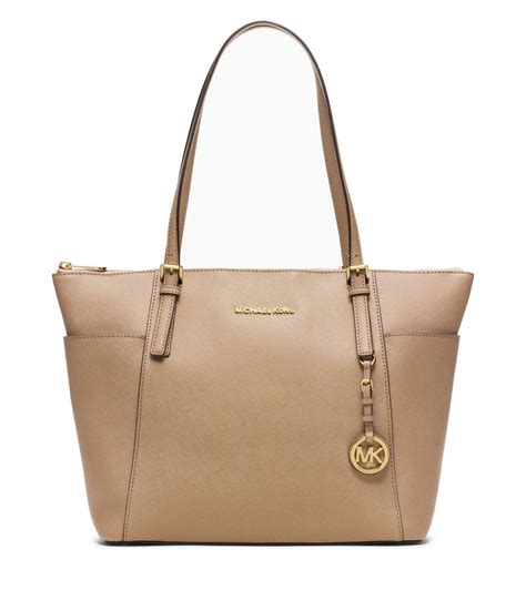 michael kors jet set large saffiano leather tote bag|sullivan large multifunction leather tote.